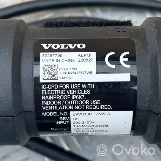 Volvo XC60 Câble de recharge voiture électrique 32257799