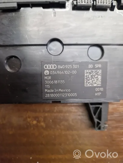 Audi A4 S4 B9 Zestaw przełączników i przycisków 8W0925301