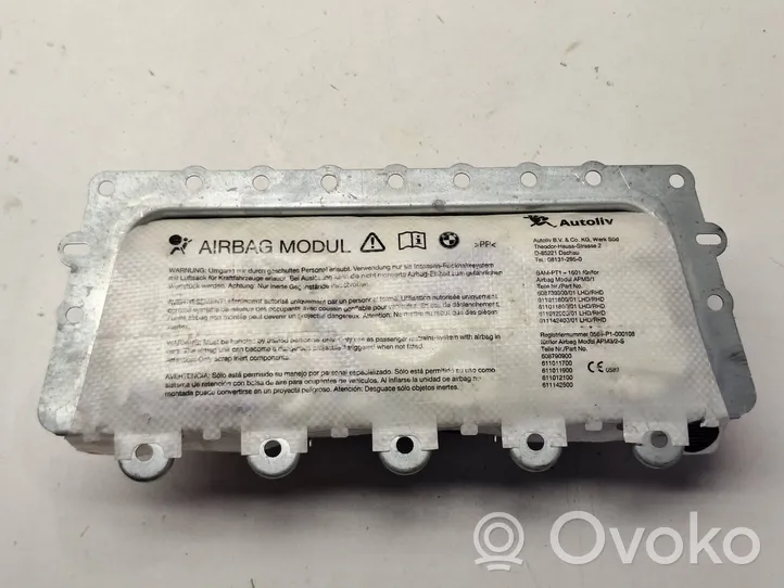 BMW 5 F10 F11 Poduszka powietrzna Airbag pasażera 39927366201