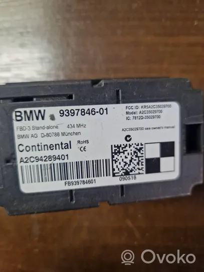 BMW 3 F30 F35 F31 Centralina antenna 9397846