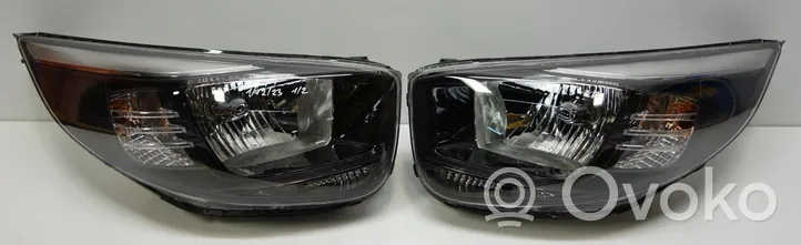 KIA Picanto Lot de 2 lampes frontales / phare 92101-G60