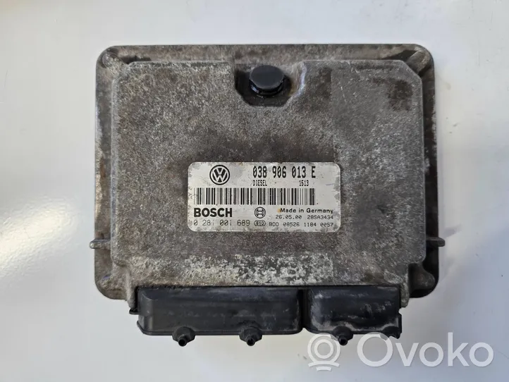 Volkswagen Caddy Engine control unit/module 038906013E