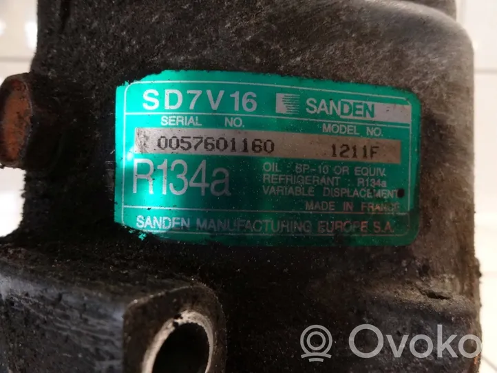 Citroen C5 Kompresor / Sprężarka klimatyzacji A/C 0057601160