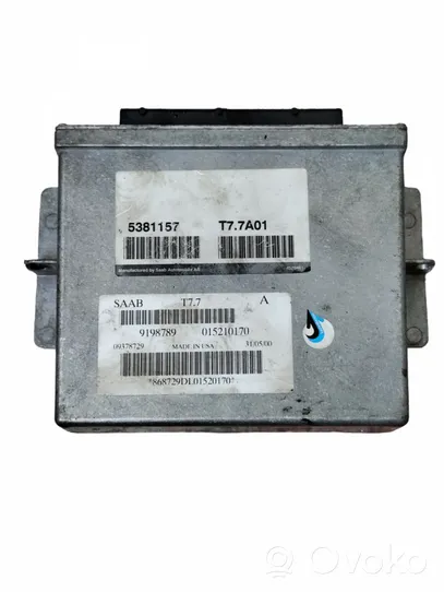 Saab 9-5 Sterownik / Moduł ECU 5381157