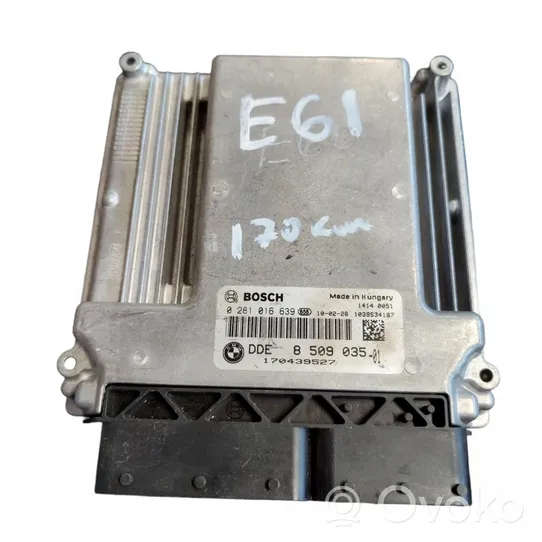 BMW 5 E60 E61 Sterownik / Moduł ECU 0281016639