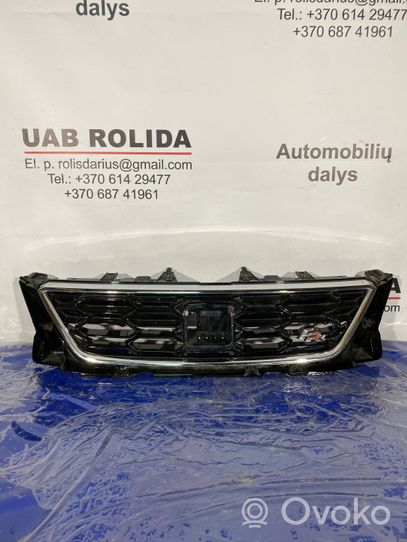 Seat Ateca Maskownica / Grill / Atrapa górna chłodnicy 575853654E