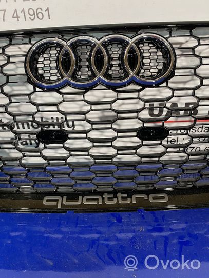 Audi RS5 Rejilla superior del radiador del parachoques delantero 8W6853651