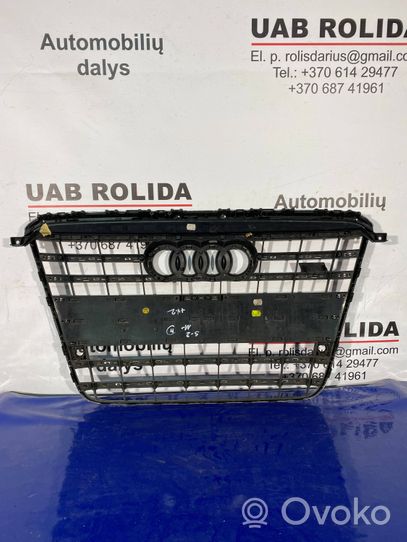 Audi A8 S8 D4 4H Rejilla superior del radiador del parachoques delantero 4H0853651E