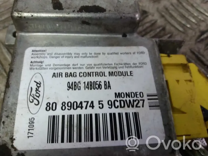 Ford Mondeo MK I Sterownik / Moduł Airbag 
