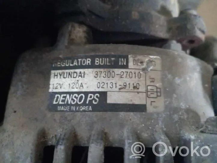 Hyundai Santa Fe Générateur / alternateur 3730027013