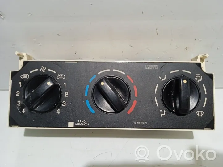 Citroen Berlingo Air conditioner control unit module 1848819656