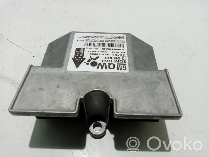 Opel Astra G Module de contrôle airbag 13246043