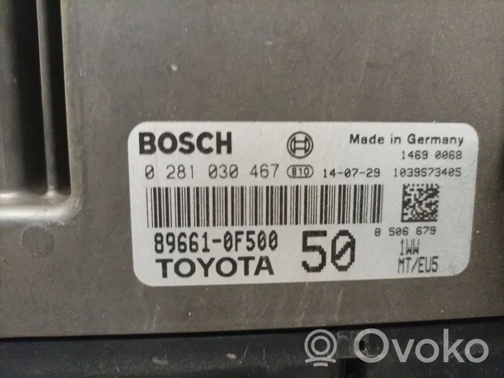 Toyota Verso Sterownik / Moduł ECU 896610F500