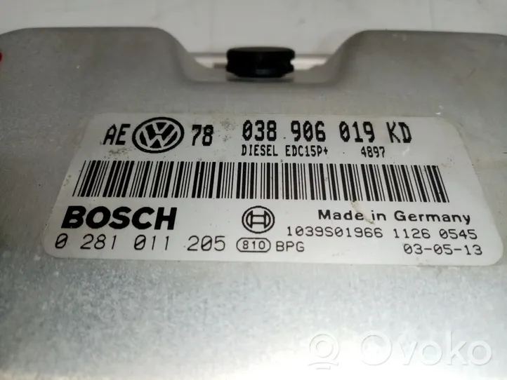 Volkswagen Passat Alltrack Centralina/modulo del motore 0281010941