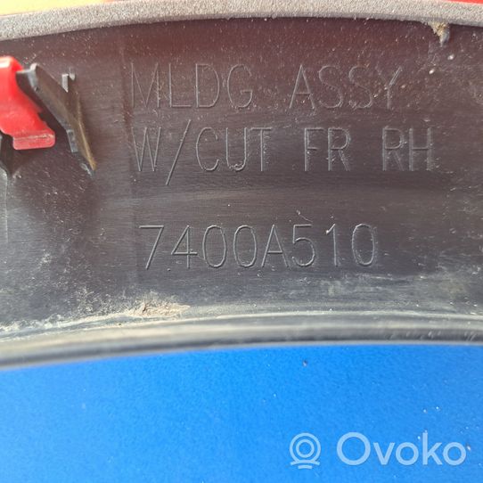 Mitsubishi Eclipse Cross Listwa / Nakładka na błotnik przedni 9836591177