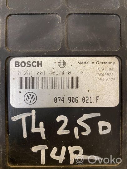 Volkswagen Transporter - Caravelle T4 Calculateur moteur ECU 074906021F