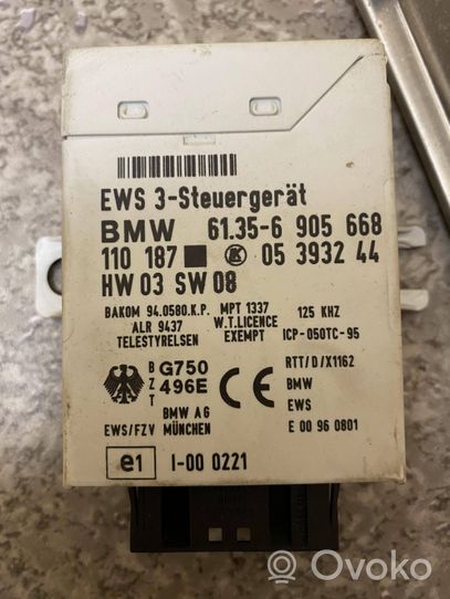 BMW 5 E39 Kit centralina motore ECU e serratura 0281001830