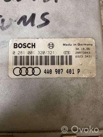 Audi A6 S6 C4 4A Calculateur moteur ECU 4A0907401P