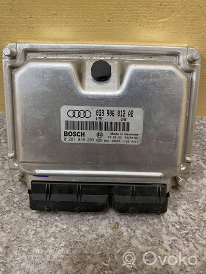 Audi A6 S6 C5 4B Calculateur moteur ECU 038906012AB