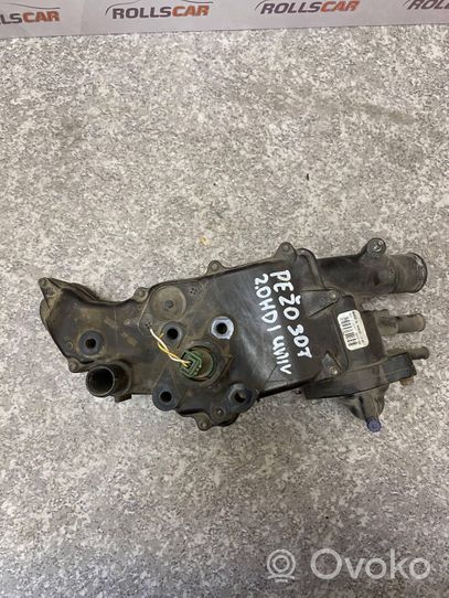 Peugeot 307 Boîtier de thermostat / thermostat 9643211880