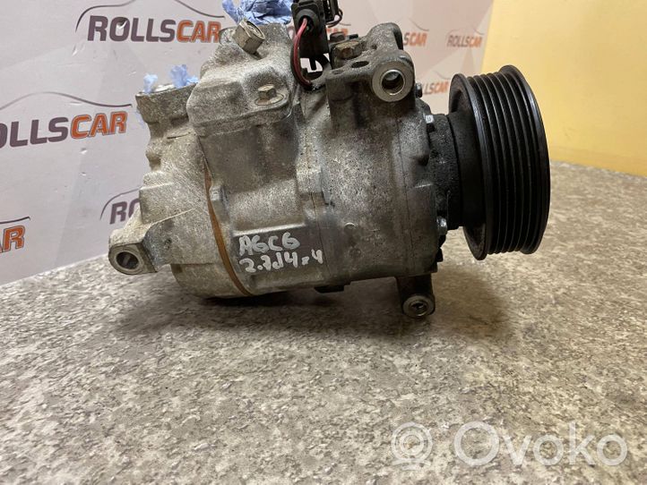 Audi A6 S6 C6 4F Compresor (bomba) del aire acondicionado (A/C)) 4F0260805N