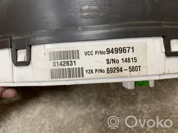 Volvo S70  V70  V70 XC Tachimetro (quadro strumenti) 9499671