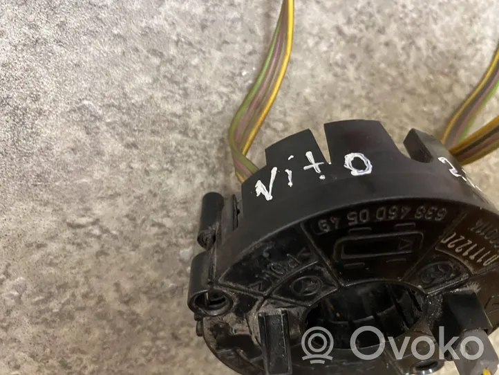 Mercedes-Benz Vito Viano W638 Airbag slip ring squib (SRS ring) 6384600549