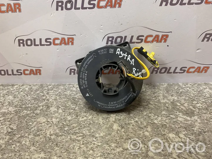 Opel Astra G Bague collectrice/contacteur tournant airbag (bague SRS) 90588757