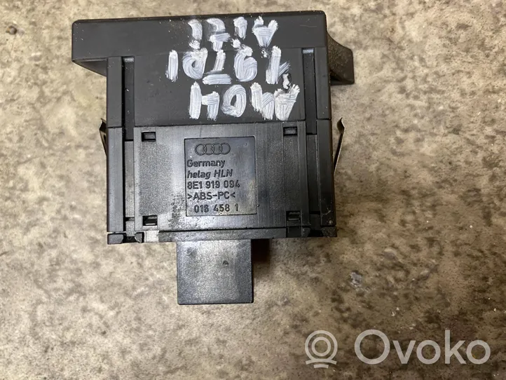 Audi A4 S4 B6 8E 8H Interruttore di regolazione livello altezza dei fari 8E1919094