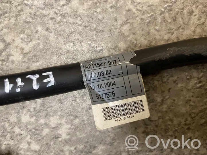 Mercedes-Benz E W211 Cable positivo (batería) A2115407907