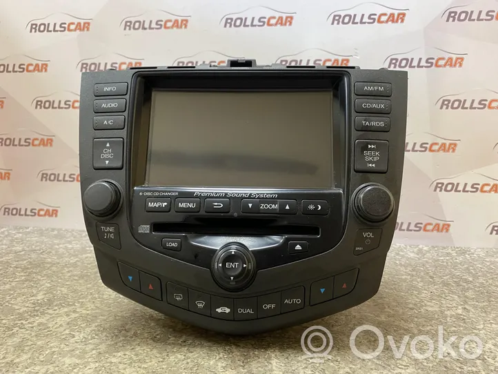 Honda Accord Radio/CD/DVD/GPS-pääyksikkö 39050SEFE420M1