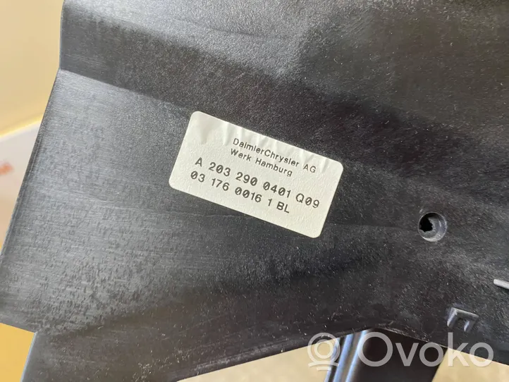 Mercedes-Benz C W203 Brake pedal 2032900719