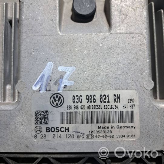 Volkswagen Cross Touran I Sterownik / Moduł ECU 03G906021RN