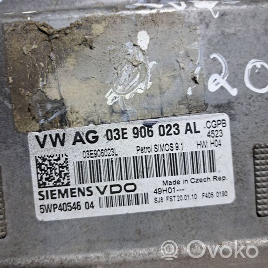 Volkswagen Polo V 6R Engine control unit/module 03E906023AL