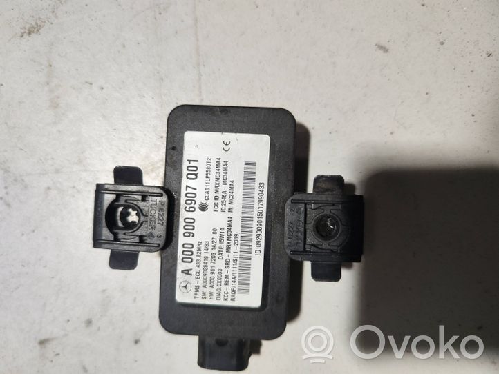 Mercedes-Benz GLC X253 C253 Sensore di pressione dello pneumatico A0009006907