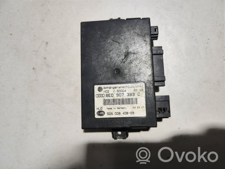 Audi A4 S4 B7 8E 8H Centralina/modulo rimorchio barra di traino 8E0907383C