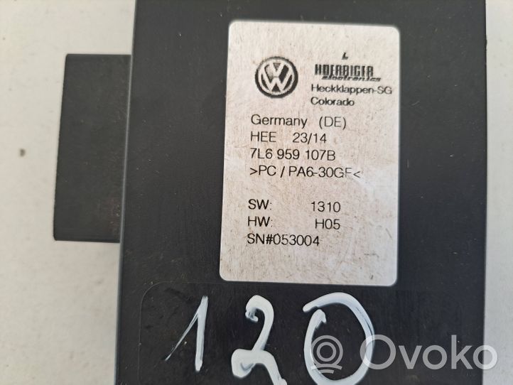 Volkswagen Touareg I Steuergerät Heckklappe Kofferraumdeckel SN053004