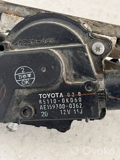 Toyota Hilux (AN10, AN20, AN30) Valytuvų mechanizmo komplektas 851100K060