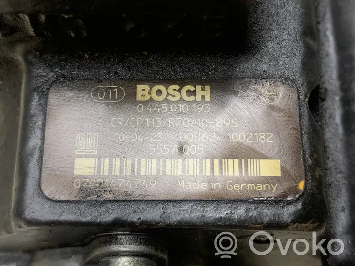 Opel Insignia A Polttoaineen ruiskutuksen suurpainepumppu 55571005