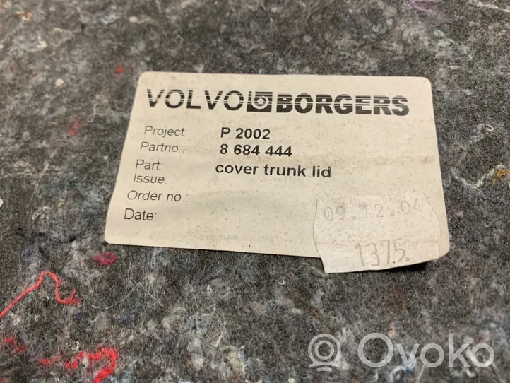 Volvo S80 Poszycie / Tapicerka tylnej klapy bagażnika 8684444