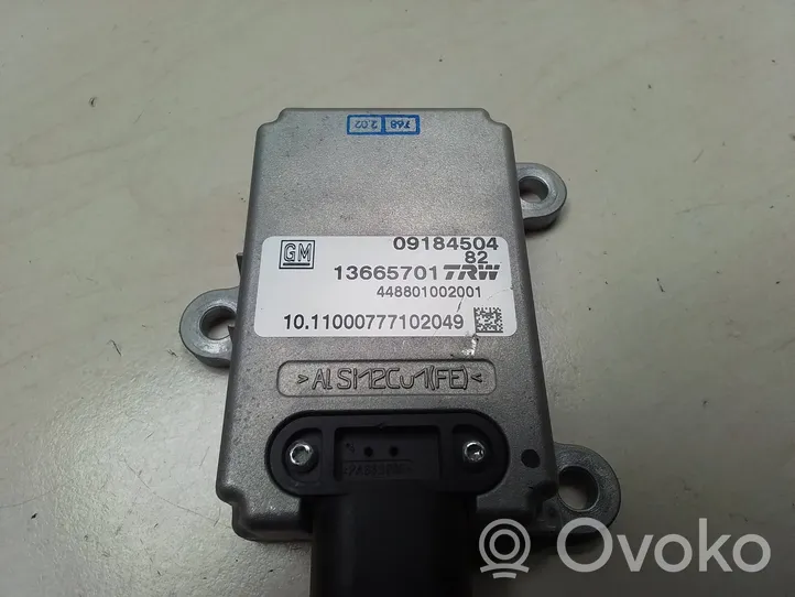 Opel Vectra C Sensore di imbardata accelerazione ESP 09184504