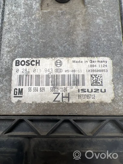 Opel Astra H Sterownik / Moduł ECU 55556829