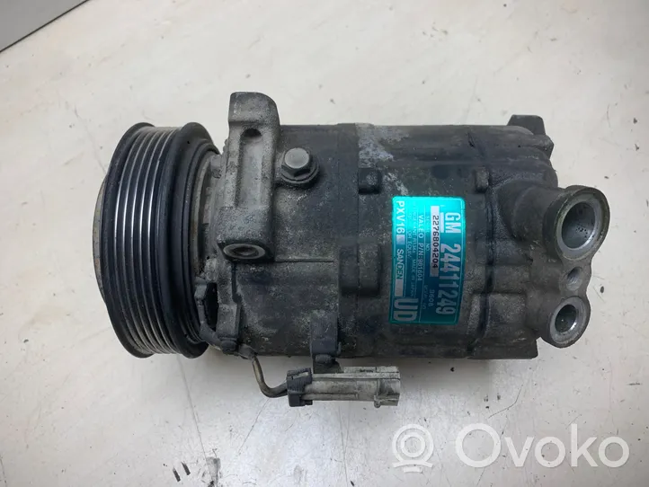 Opel Insignia A Ilmastointilaitteen kompressorin pumppu (A/C) 24411249