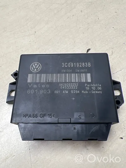 Volkswagen PASSAT B6 Unité de commande, module PDC aide au stationnement 3C0919283B