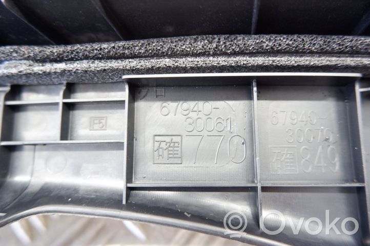 Lexus GS 250 350 300H 450H Copertura del rivestimento del sottoporta posteriore 6794030051
