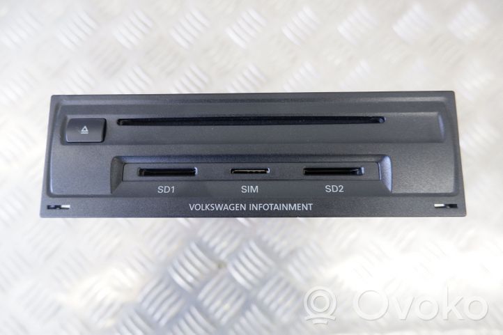 Volkswagen Touareg II Unité / module navigation GPS 7P6035670C