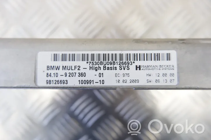 BMW 7 F01 F02 F03 F04 Centralina/modulo bluetooth 9207360