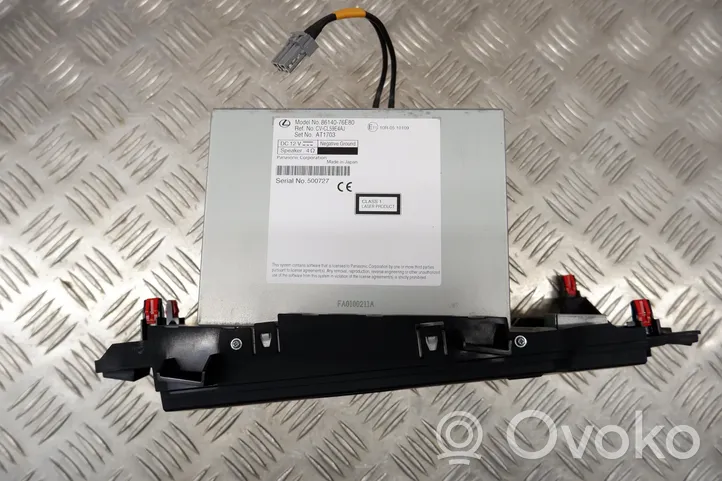 Lexus UX Panel / Radioodtwarzacz CD/DVD/GPS 8614076E80