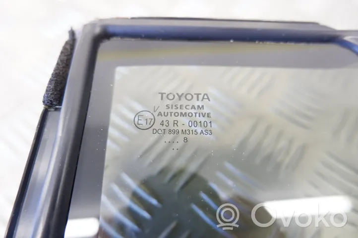 Toyota C-HR Vetro del deflettore posteriore 68123F4020