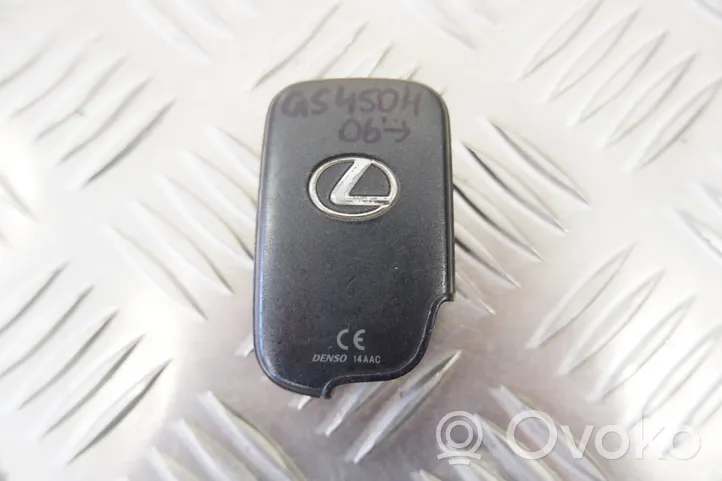 Lexus GS 300 350 430 450H Klucz / Karta zapłonu 14AAC